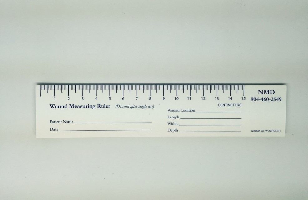 First Coast Medical Supply/Wound Measuring Ruler