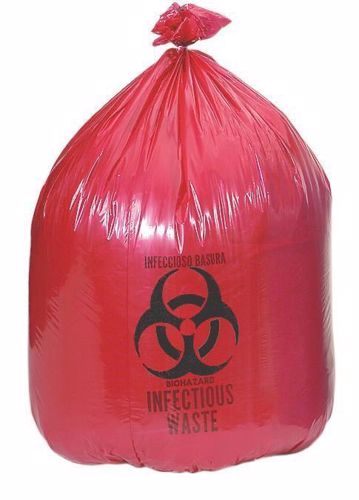 Picture of “BIOHAZARD” - RED - Can Liner