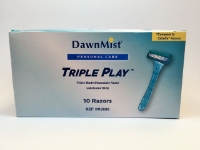 Dukal - DawnMist® Triple Play™ - Disposable Razors - DR3886 - Packaging