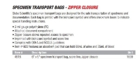 Globe Scientific - Specimen Transport Bag - 4918 - Product Information