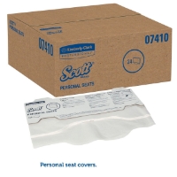 Kimberly-Clark - Scott® - Toilet Seat Covers - 07410 - Packaging With Product