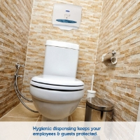 Kimberly-Clark - Scott® - Toilet Seat Covers - 07410 - In Use