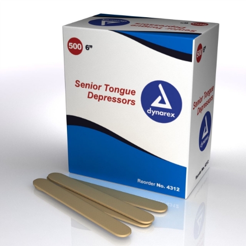 Dynarex® - Tongue Depressors - 4312 - Packaging With Product