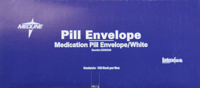 Picture of Pill Envelopes, Printed