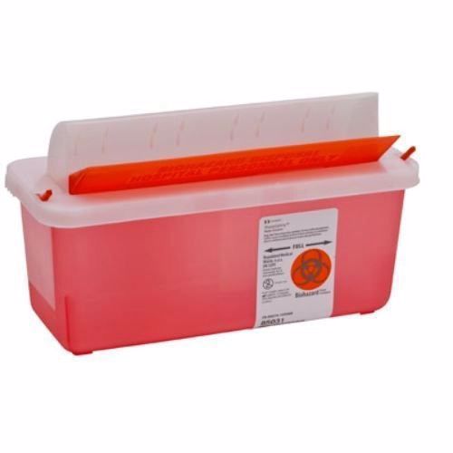 Picture of Sharps Container - Mailbox-Style Lid, 2 Qt