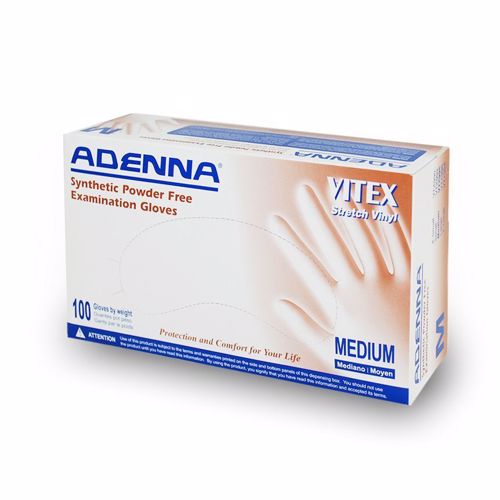 Glove, Adenna, Vitex™, Vinyl, Stretch, P/F, Beige