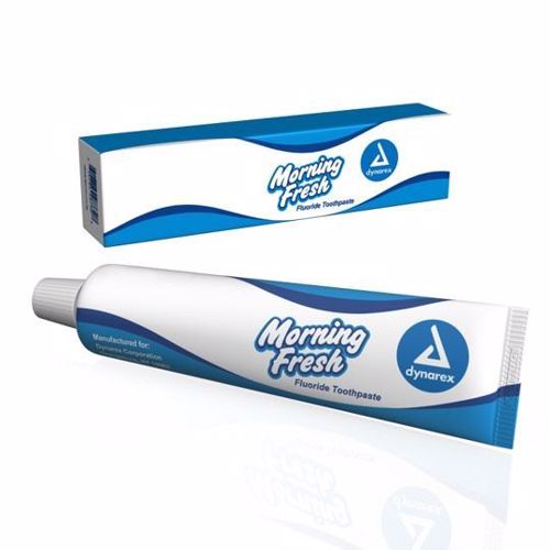 Toothpaste - Morning Fresh - Dynarex - 2 3-4 oz - TOOP-4873-1