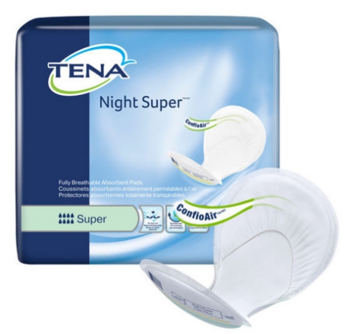 TENA® - Night Super Bladder Control Pad - 62718 - Packaging With Product