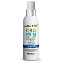Rethink CBD Pain Relief Cream - 250 mg - Bottle