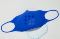 Face Mask - Silicone - FM-SIL1DKBL - 2