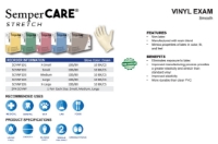 GV-SCVNP103 - Sempermed - SemperCARE - Stretch Vinyl Gloves - Packaging
