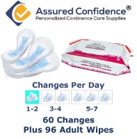 Assured Confidence - Bladder Control Pads - Extra Absorbent Pads - Light