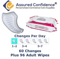 Assured Confidence - Bladder Control Pads - Guards For Men - Light Usage