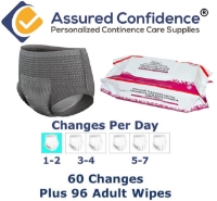 Assured Confidence - Male - Light - 1-2 - X-Large - Subscription