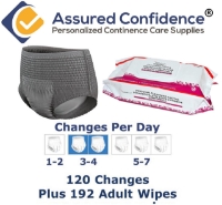Assured Confidence - Male - Moderate - 3-4 - X-Large - Subscription