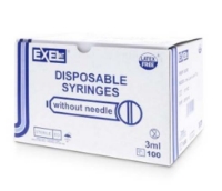 Syringe - 3 ml - Exel - SY-26200 - Packaging