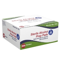 Alcohol Prep Pad - Dynares - Medium - ALC-1113 - Packaging