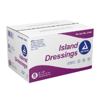 ISLD-3493 - Island Dressing - Dynarex - 4 x 4 - Case