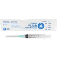 SYWN-Various - Syringe with Needle - Dynarex - 3 ml - Non-Safety - Product