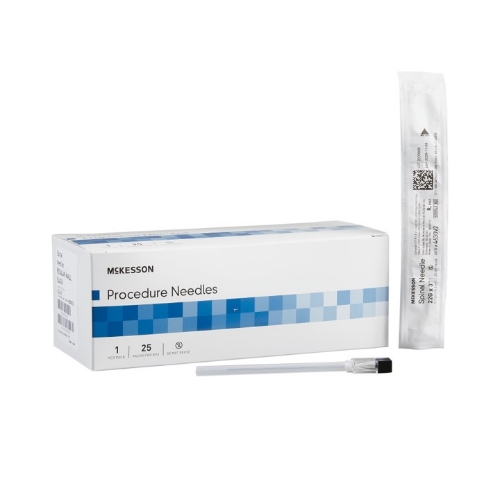 McKesson - Quincke Point Needle - 4631V2 - Packaging With Product