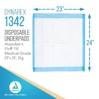 Dynarex® - Disposable Underpad - 1342 - Product Information