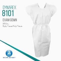 Dynarex® - Patient Exam Gown - 8101 - Product Information