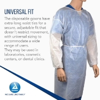 Dynarex® - Isolation Gown - 2145 - Additional Information