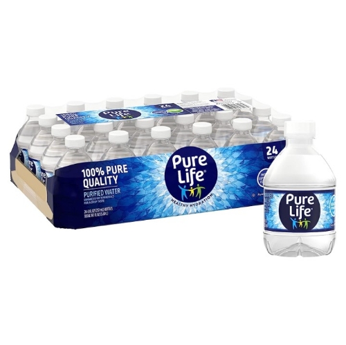 WATER-11476087 - Purified Water - Pure Life - 8 oz - 24 - Cs - Product