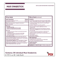 PDI® - Prevantics® - Antiseptic Swabsticks - S40950 - Product Info