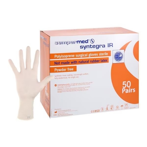 GS-SIR600 - Surgical Gloves - Sempermed - Polyisoprene - Sterile - 50 Pairs Box - Product