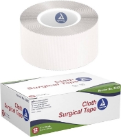 TAP-3562 - Dynarex Cloth Surgical Tape, 1 Inch OR 2 Inch x 10 Yds - Packaging