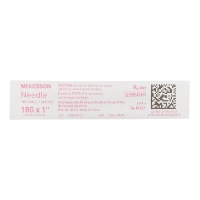 16-N181 - Hypodermic Needle - McKesson - 18 G x 1 in - Product Package Label