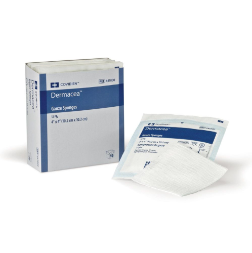 Cardinal Health™ - Dermacea™ - Gauze Sponge - 441000 - Packaging With Product