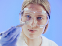 COGG-2297 - Dynarex Safety Goggles - In Use