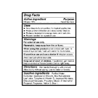 Hand Sanitizer - HS-53-27032-4 - 4 oz - Information