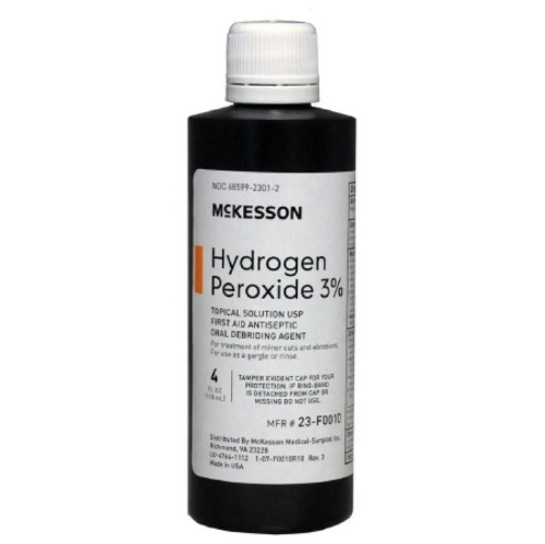 Hydrogen Peroxide - McKesson - 4oz - HYP-F0010 - Product