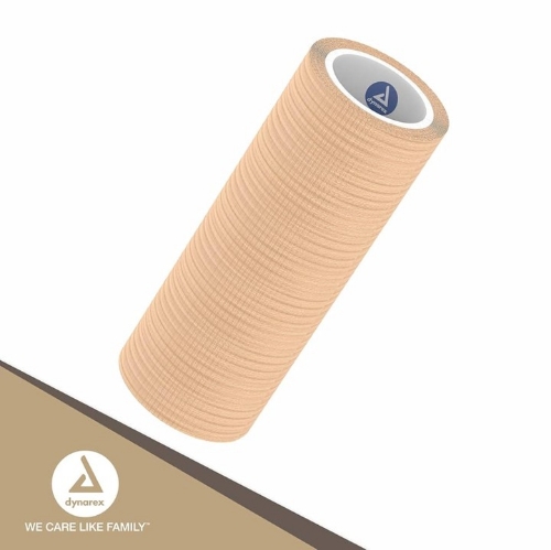 Self Adherent Wrap - Dynarex - SAW-3174 - 4x5 Inches - Tan - 18-Cs - Product