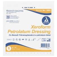 Xeroform Dressing - Dynarex - XER-3053 - 4 x 4 Inches - Product