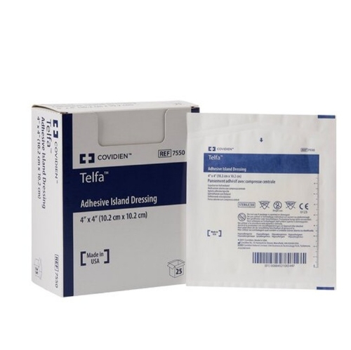 Cardinal Health™ - Telfa™ - Island Dressing - 7550 - In Use