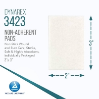 Dynarex® - Non-Adherent Pad - NAP-3423