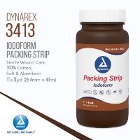 Iodoform Packing Strip - Dynarex - IOD-3413 - Product