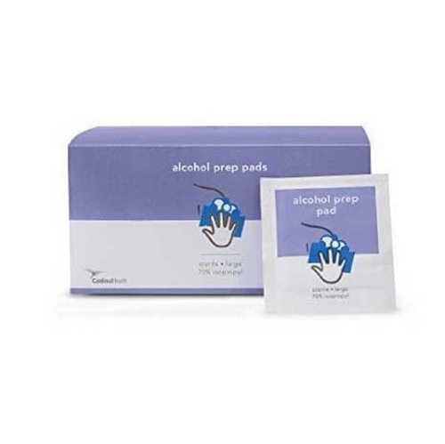 Alcohol Prep Pad - Cardinal Health - ALC-MW-APM100 - 100 - Box - Product