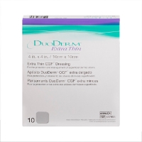 Hydrocolloid Dressing - DuoDerm - X-THIN - Clear Grid - 4 x 4 - DUO-187955 - Product