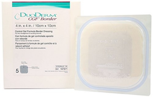 Hydrocolloid Dressing - ConvaTec - DuoDerm CFG - 4 x 4 - DUO-187971 - Product