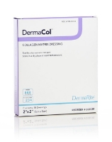 Collagen Matrix - DermaCol - DermaRite - PRO-00302E - 2 x 2 - 10-Bx - Packaging