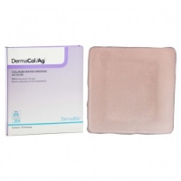 Collagen Matrix With Silver - DUO-00502E - DermaCol Ag - DermaRite - 2 x 2 - Product