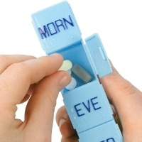 Pill Organizer - 7 Day - 4 Timer per Dayu - Pill-70027L - 1 Ea - Product