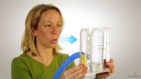Volumetric Spirometer - 4000 mL - SPIR-22-4000 - Smiths Medical - In Use